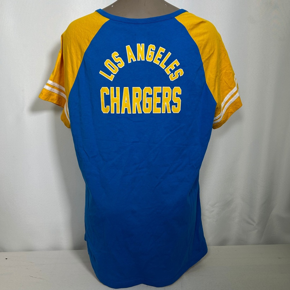 Los Angeles Chargers NFL New Era Lace Up Powder Blue Jersey Women's XXL